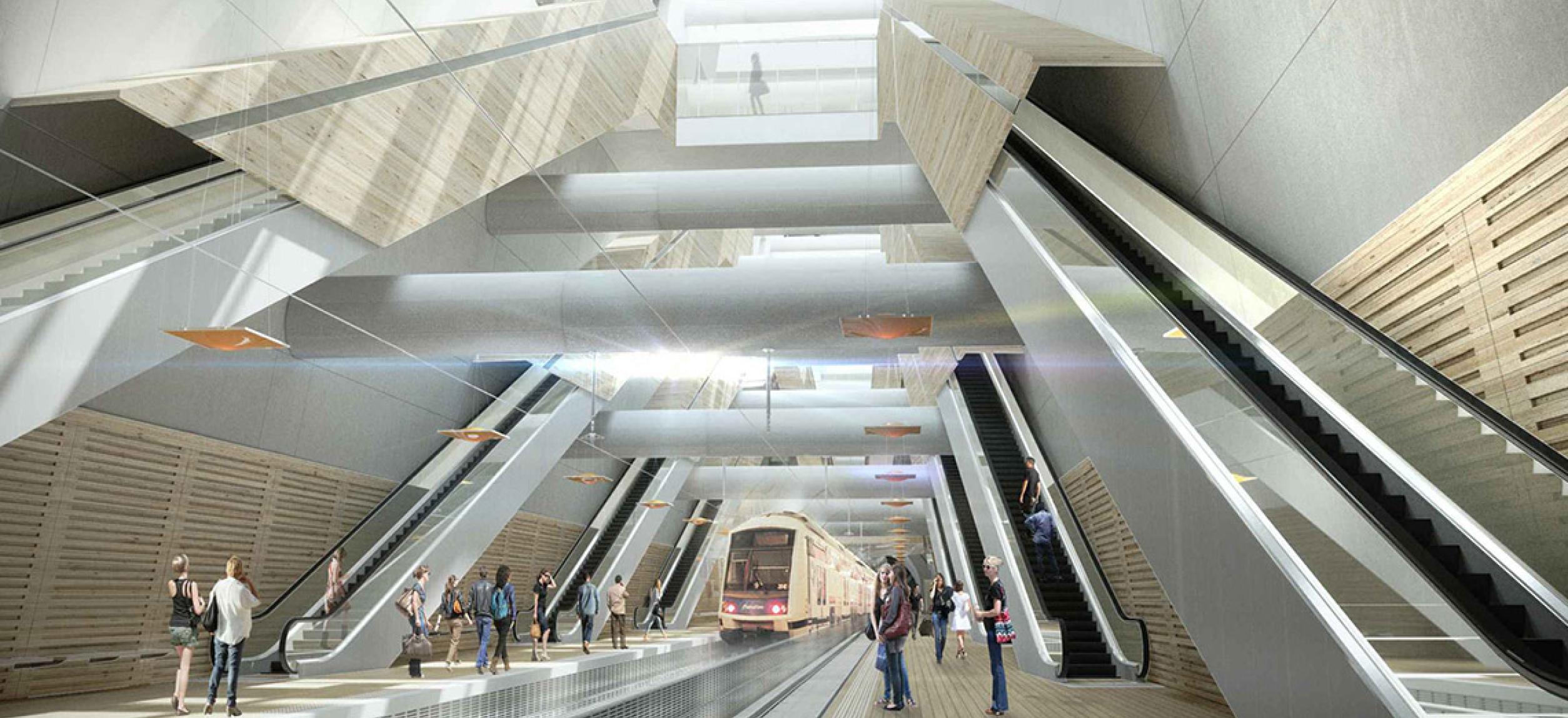 Gare Eole Porte Maillot Paris 17